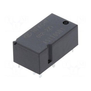 Relay: electromagnetic | SPDT x2 | Ucoil: 12VDC | 30A | Mounting: PCB