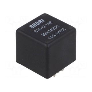 Relay: electromagnetic | SPST-NO | Ucoil: 12VDC | 80A | automotive