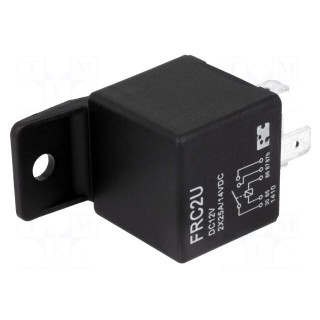Relay: electromagnetic | SPST x2 | Ucoil: 12VDC | 50A | automotive | 80Ω