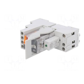 Relay: interface | 4PDT | Ucoil: 24VAC | for DIN rail mounting