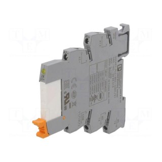 Relay: interface | for DIN rail mounting