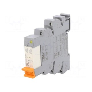 Relay: interface | DPDT | Ucoil: 24VDC | 6A | 6A/250VAC | 6A/30VDC | IP20