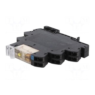 Relay: interface | DPDT | Ucntrl: 24VDC | 8A | for DIN rail mounting