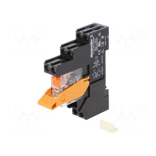 Relay: interface | DPDT | Ucoil: 230VAC | 8A | 8A/250VAC | Mounting: DIN