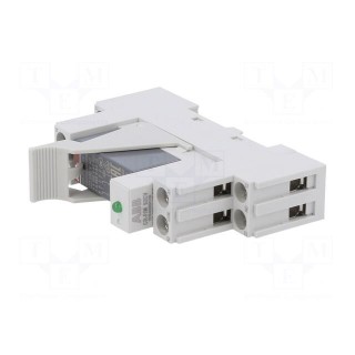 Relay: interface | DPDT | Ucoil: 230VAC | for DIN rail mounting