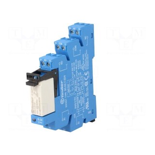 Relay: interface | DPDT | Ucoil: 24VDC | 8A | 8A/250VAC | 8A/30VDC | IP20