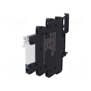 Relay: interface | SPDT | Ucntrl: 24VDC | 6A | for DIN rail mounting