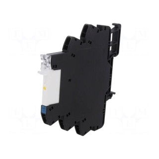 Relay: interface | SPDT | Ucntrl: 24VDC | 6A | for DIN rail mounting