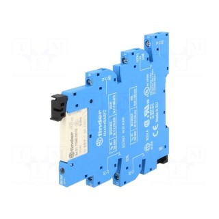Relay: interface | SPDT | Ucoil: 230VAC | 6A | 6A/250VAC | Mounting: DIN