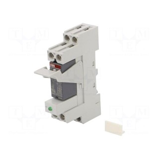 Relay: interface | SPDT | Ucoil: 230VAC | for DIN rail mounting