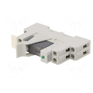 Relay: interface | SPDT | Ucoil: 24VAC | for DIN rail mounting