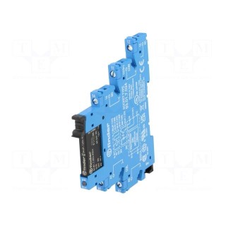 Relay: interface | SPST-NO | Ucoil: 24VDC | 2A | 2A/24VDC | Mounting: DIN