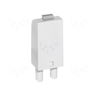 Module protecting | socket | Indication: LED | Colour: red | 24/60VAC