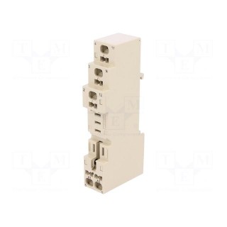Socket | 10A | 250VAC | G2R-1-S,H3RN-1 | for DIN rail mounting