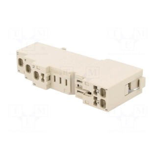 Socket | 10A | 250VAC | G2R-1-S,H3RN-1 | for DIN rail mounting
