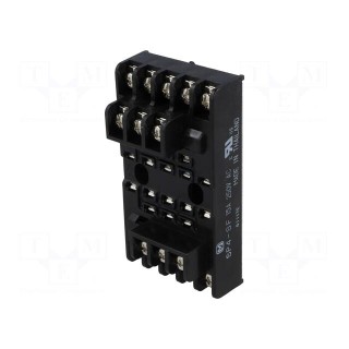 Socket | 10A | 250VAC | Mounting: on panel | Leads: screw terminals