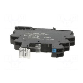 Socket | 10A | for DIN rail mounting | spring clamps | -40÷60°C