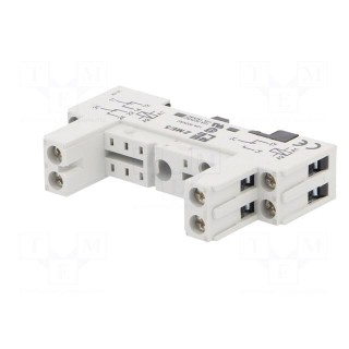 Socket | 12A | for DIN rail mounting | Series: SPA,SPD,STA