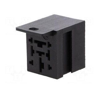 Socket | 70A | Mounting: on panel | Series: ISO | 40÷85°C | Colour: black