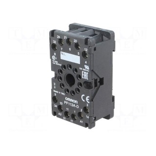 Socket | Mounting: DIN | Series: MKS | Electr.connect: round socket