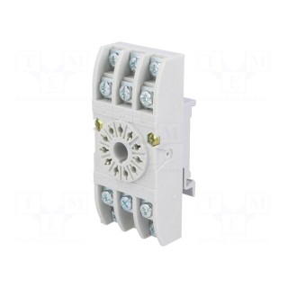 Socket | PIN: 11 | 10A | 250VAC | Mounting: DIN | Leads: screw terminals