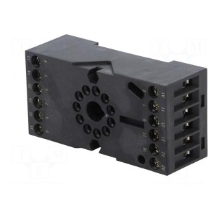 Socket | PIN: 11 | 10A | 250VAC | Mounting: DIN,on panel | Series: HF10FH