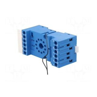 Socket | PIN: 11 | 10A | 250VAC | Mounting: DIN,on panel | Series: 60.13