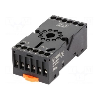 Socket | PIN: 11 | 10A | 250VAC | Mounting: DIN,on panel | Series: R15