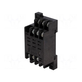 Socket | PIN: 11 | for DIN rail mounting | Series: LY3