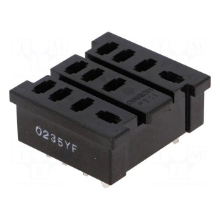 Socket | PIN: 11 | soldered,PCB | Series: LY3