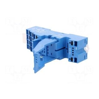 Socket | PIN: 14 | 10A | 250VAC | Mounting: DIN | Leads: spring clamps