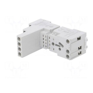 Socket | PIN: 14 | 10A | 250VAC | for DIN rail mounting | Series: HR60