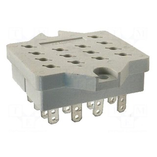 Socket | PIN: 14 | 10A | 250VAC | Mounting: PCB | Leads: for soldering