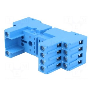 Socket | PIN: 14 | 85.02,85.04 | for DIN rail mounting