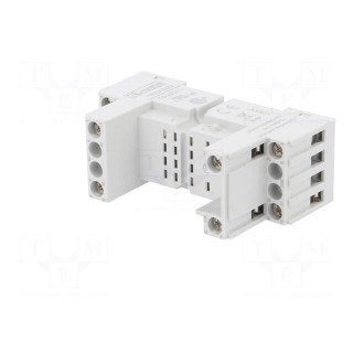 Socket | PIN: 5 | 10A | 250VAC | for DIN rail mounting