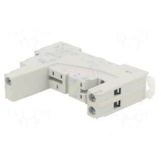 Socket | PIN: 5 | 12A | 300VAC | on panel,for DIN rail mounting