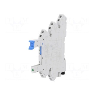 Socket | PIN: 5 | 6A | 250VAC | for DIN rail mounting | spring clamps