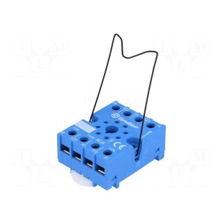 Socket | PIN: 8 | 10A | 250VAC | 88.12 | for DIN rail mounting | -40÷70°C
