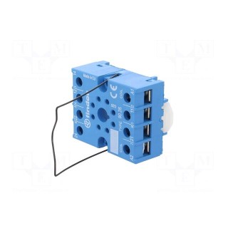 Socket | PIN: 8 | 10A | 250VAC | 88.12 | for DIN rail mounting | -40÷70°C