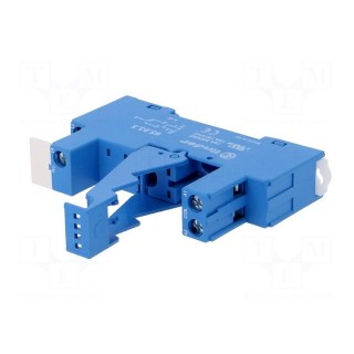 Socket | PIN: 8 | 10A | 250VAC | Mounting: DIN | Leads: screw terminals