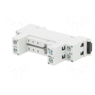 Socket | PIN: 8 | 10A | 250VAC | Mounting: DIN,on panel | -40÷70°C