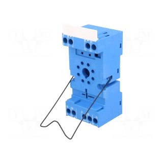 Socket | PIN: 8 | 10A | 250VAC | Mounting: DIN,on panel | Series: 60.12