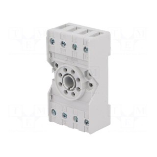 Socket | PIN: 8 | 10A | 250VAC | Mounting: DIN,on panel | Series: R15