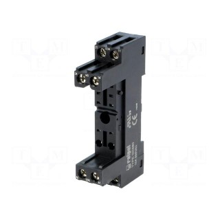 Socket | PIN: 8 | 10A | 300VAC | Mounting: DIN,on panel | -40÷70°C