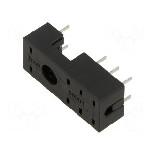 Socket | PIN: 8 | 12A | 300VAC | PCB | for PCB | -40÷70°C | 31.3x12.7x9mm