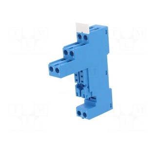 Socket | PIN: 8 | 8A | 250VAC | Mounting: DIN | Leads: screw terminals