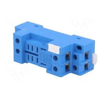 Socket | PIN: 8 | for DIN rail mounting | Series: 56.32,99.01