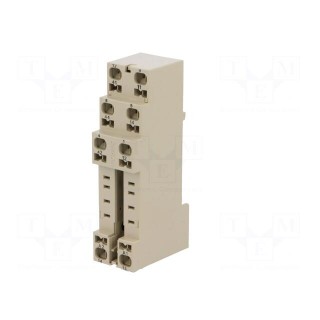 Socket | PIN: 8 | H3YN-2 | for DIN rail mounting | Series: MY2