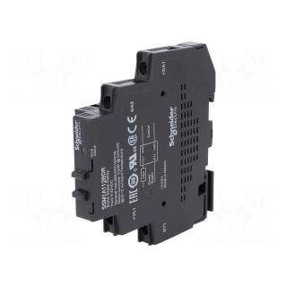 Relay: solid state | 12A | 24÷280VAC | 4÷32VDC | Variant: 1-phase | 18mm