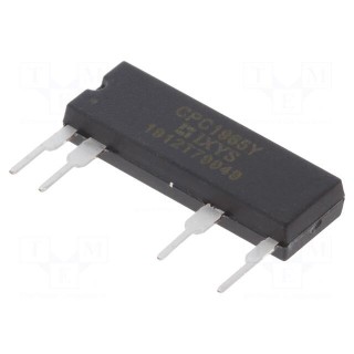 Relay: solid state | Icntrl max: 100mA | 1A | max.260VAC | THT | SIP4